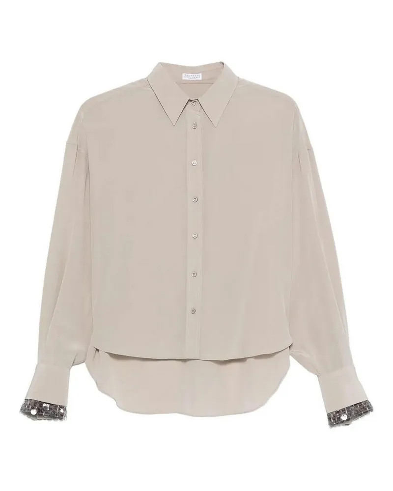 Brunello Cucinelli Hemd - Beige Beige