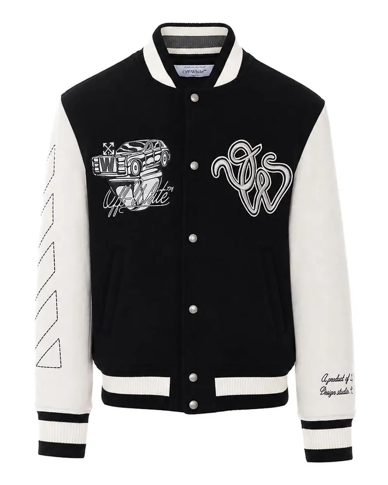 OFF-WHITE Bomberjacke - Schwarz Schwarz