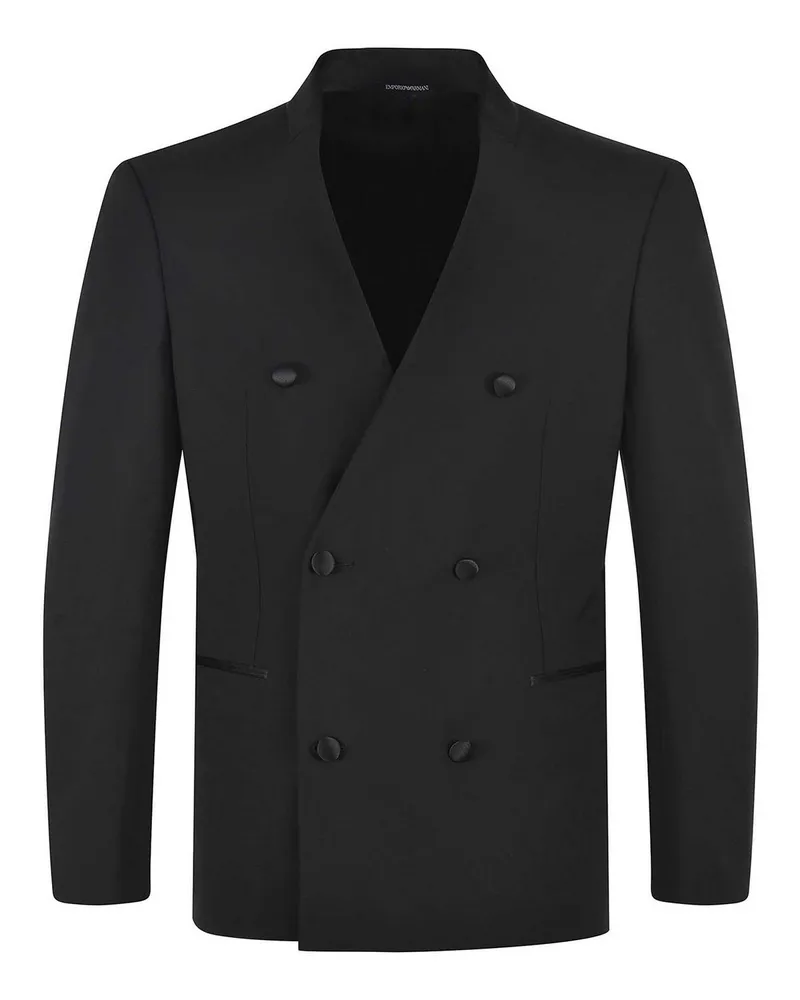 Emporio Armani Casualjacke - Schwarz Schwarz