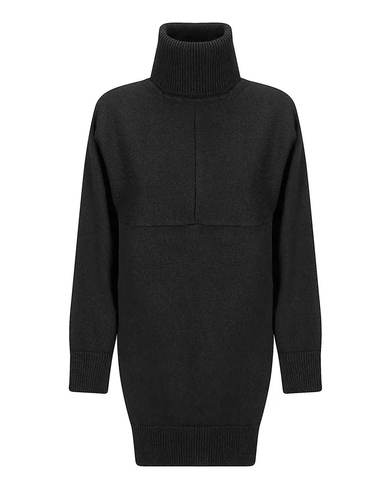 Stefano Mortari Rollkragenpullover - Schwarz Schwarz