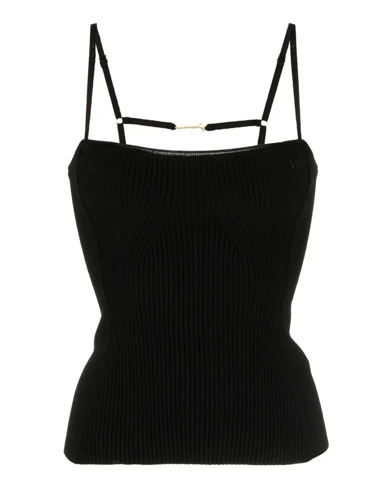 Jacquemus Top - Schwarz Schwarz