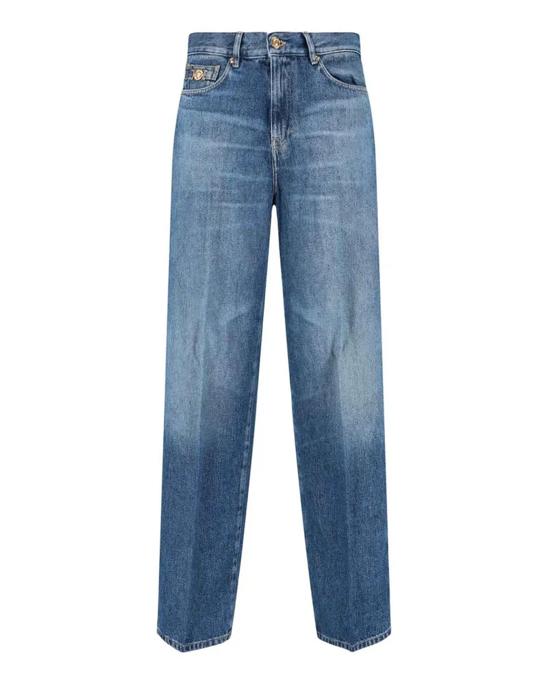 Versace Bootcut Jeans - Blau Blau