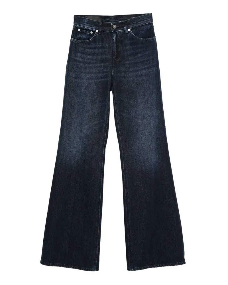 Dondup Straight Leg Jeans - Blau Blau