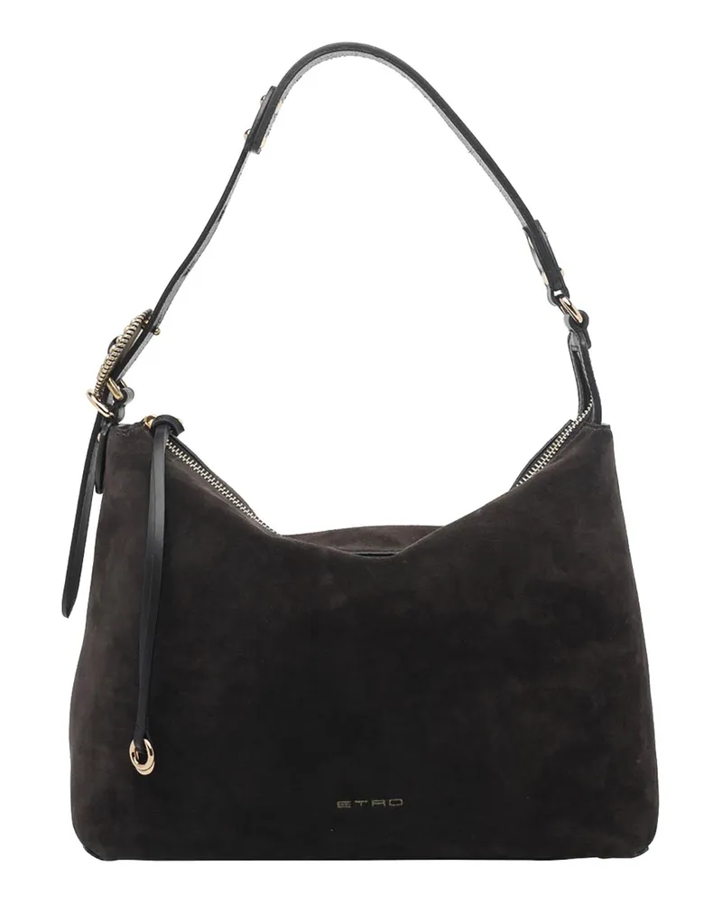 Etro Schultertasche - Braun Braun