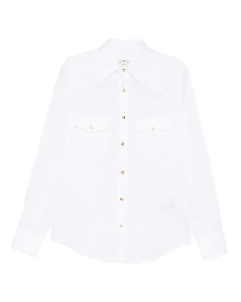 Jacob Cohën Hemd - Weiß Weiß