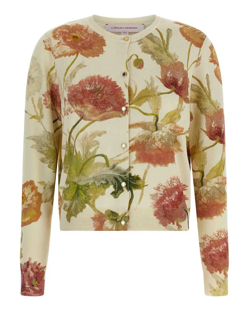 Carolina Herrera New York Cardigan - Weiß Weiß