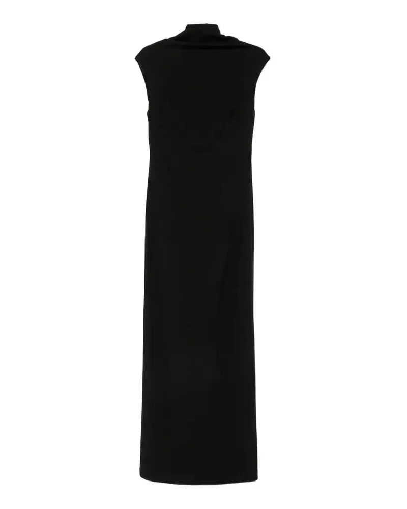 Brunello Cucinelli Knielanges Kleid - Schwarz Schwarz
