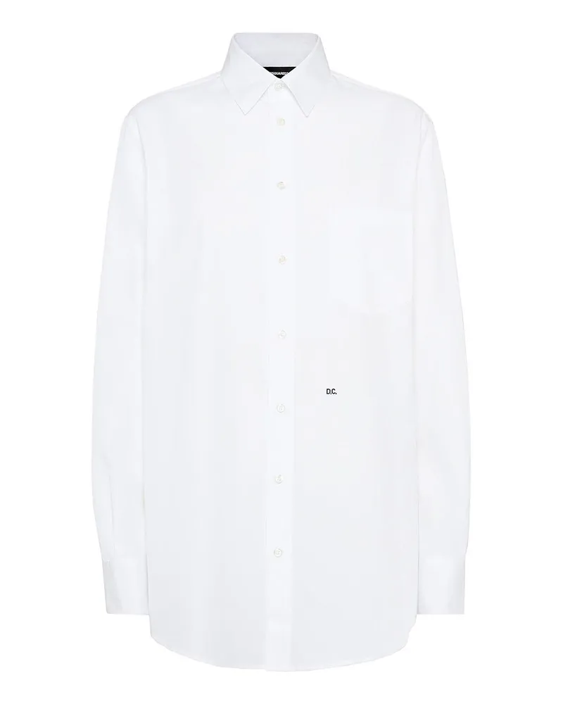 Dsquared2 Hemd - Weiß Weiß