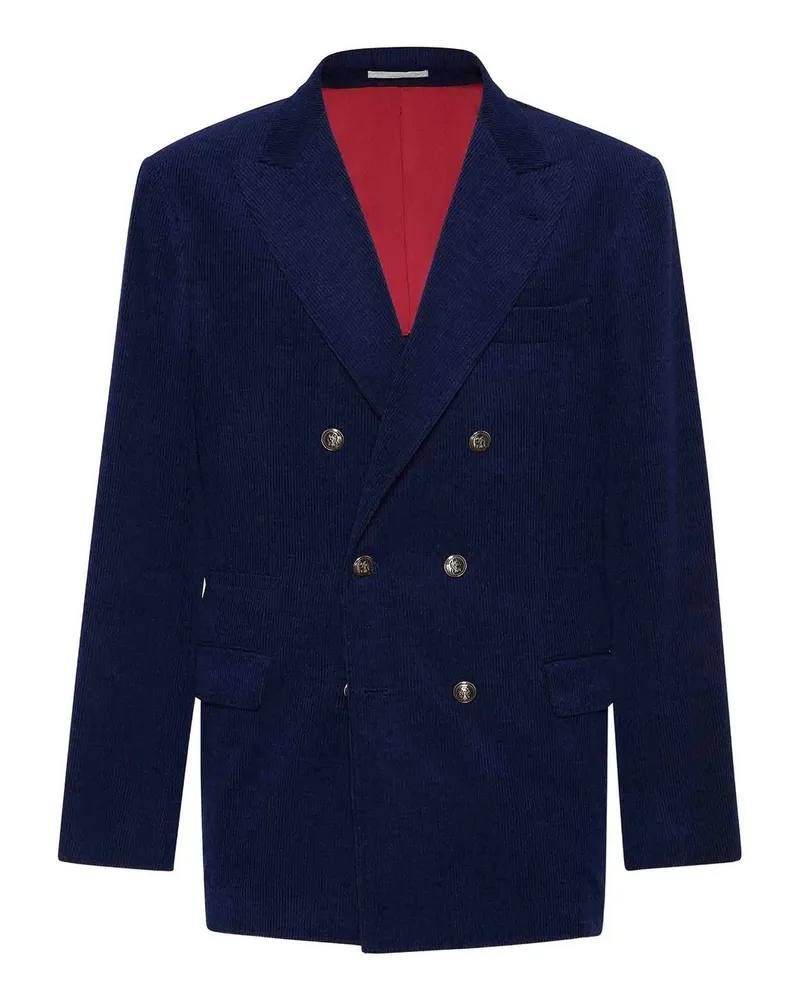 Brunello Cucinelli Abendjacke - Dunkelblau Dunkelblau