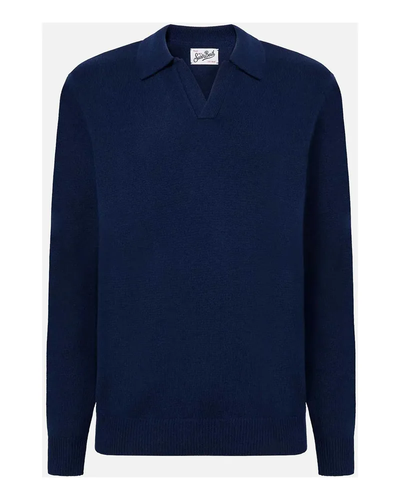 MC2 Saint Barth Rundhalspullover - Blau Blau