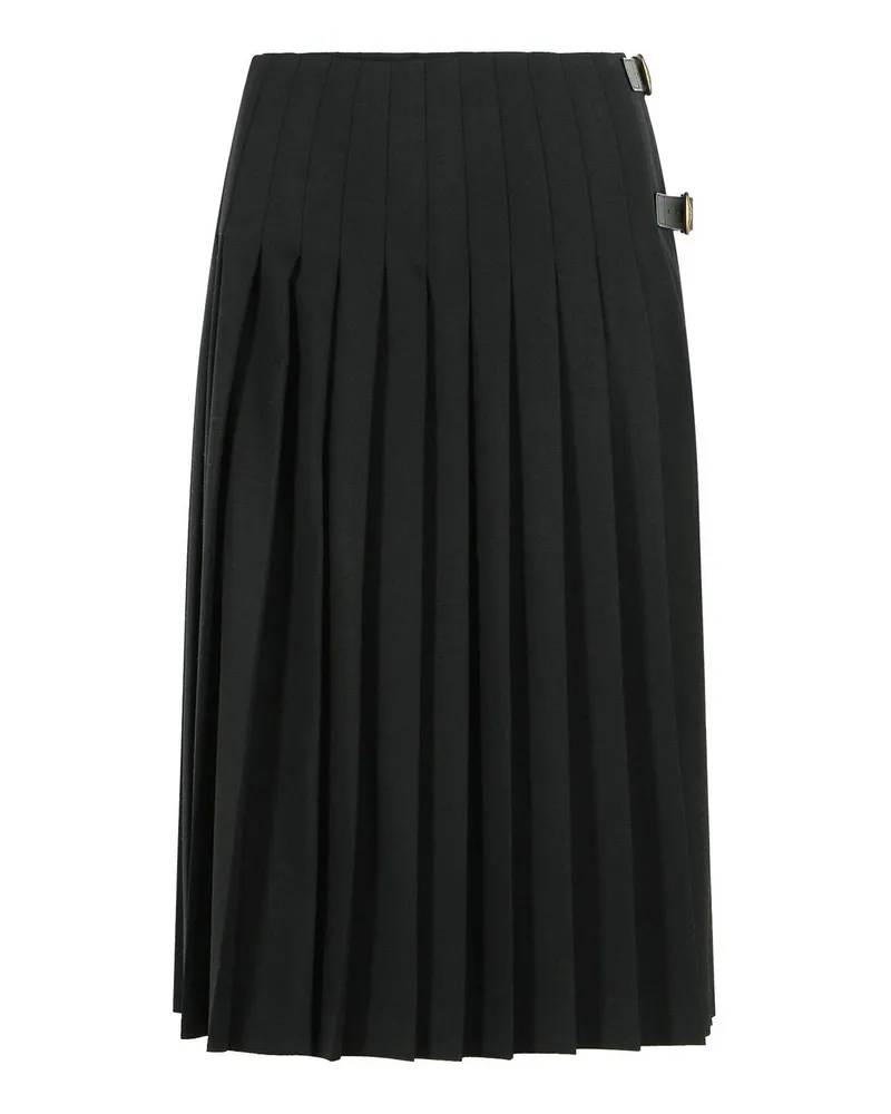 Burberry Midirock - Schwarz Schwarz