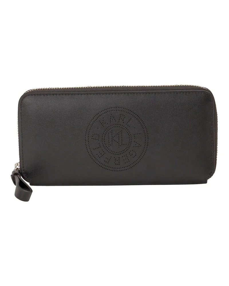 Karl Lagerfeld Portemonnaie - Schwarz Schwarz