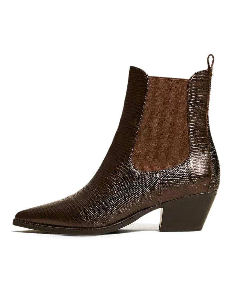 Twin-Set Stiefeletten - Braun Braun
