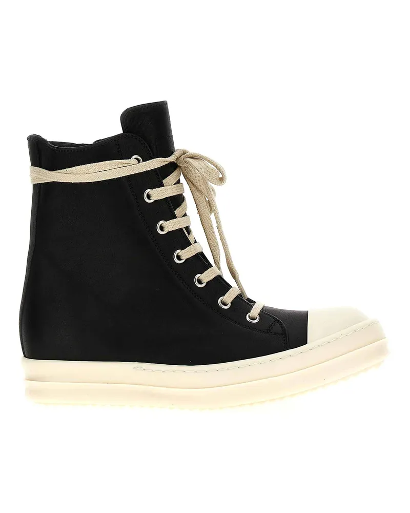 Rick Owens Sneaker - Weiß Schwarz