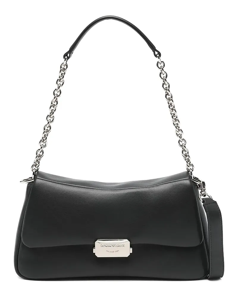 Emporio Armani Schultertasche - Schwarz Schwarz
