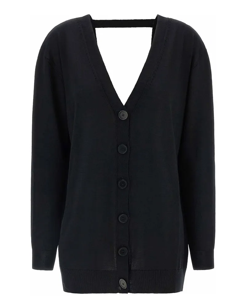 NUDE Cardigan - Schwarz Schwarz
