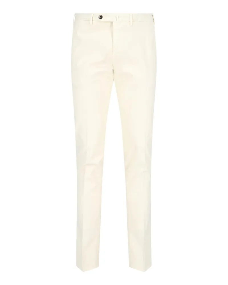 PT TORINO Casual Hose - Weiß Weiß