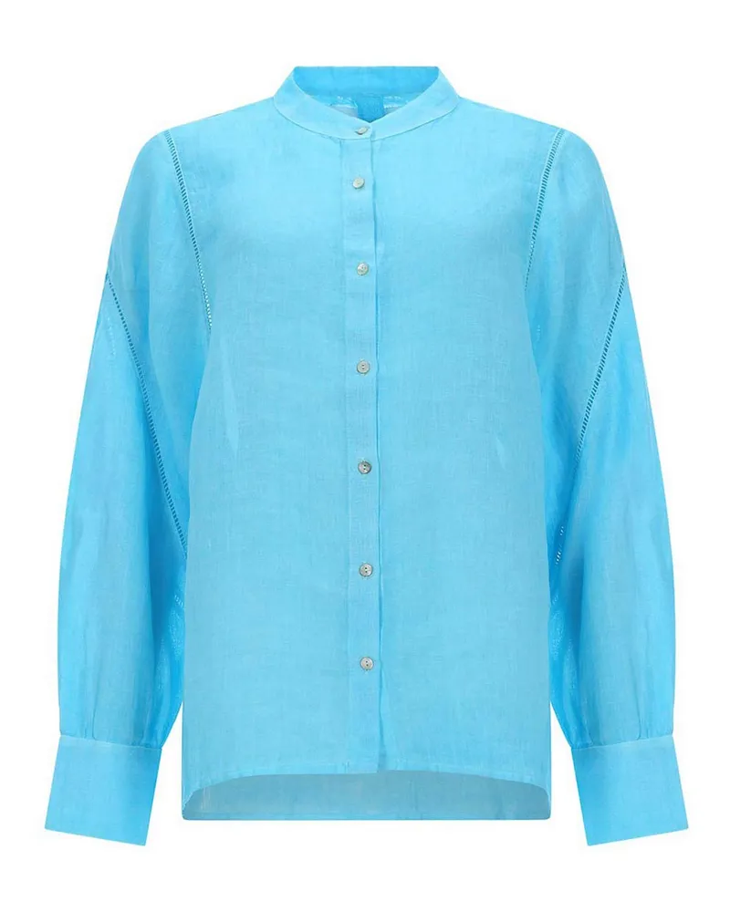 120% Lino Hemd - Hellblau Hellblau