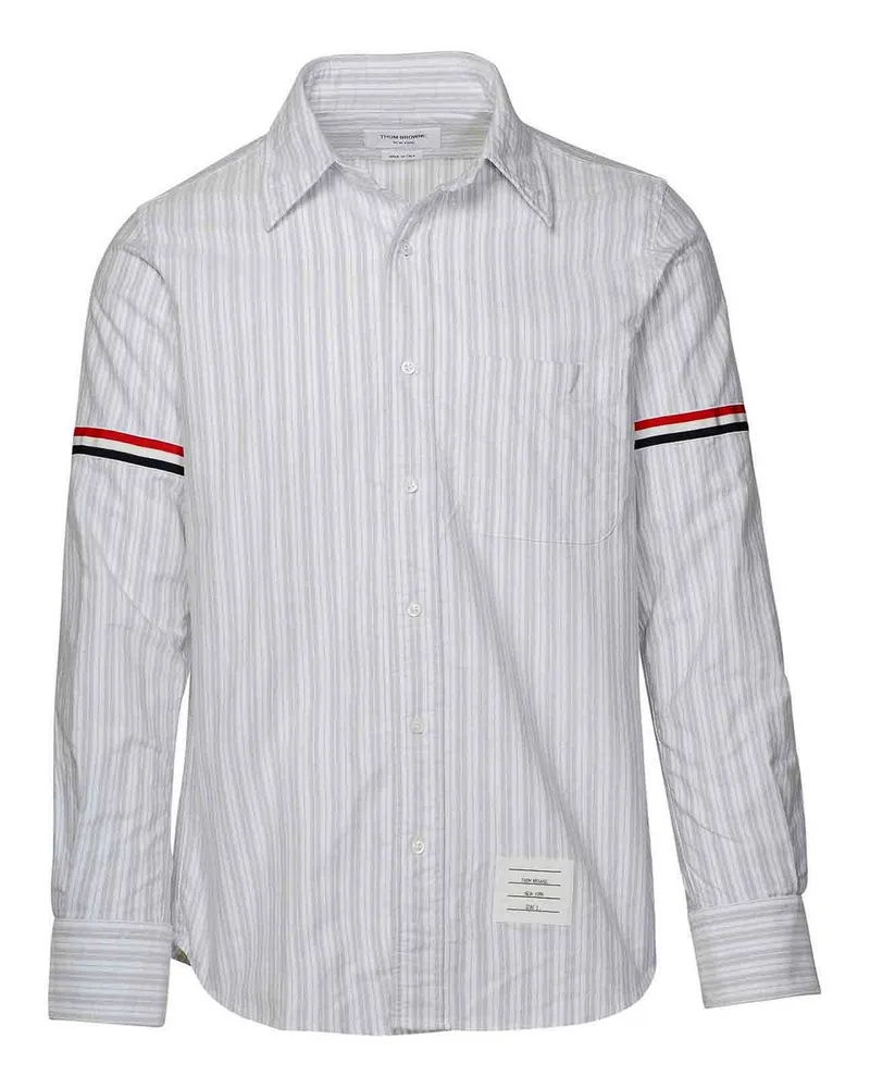 Thom Browne Hemd - Grau Grau
