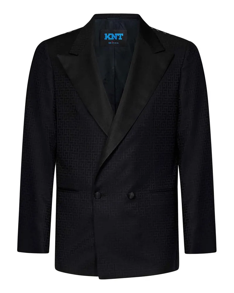 Kiton Blazer - Schwarz Schwarz