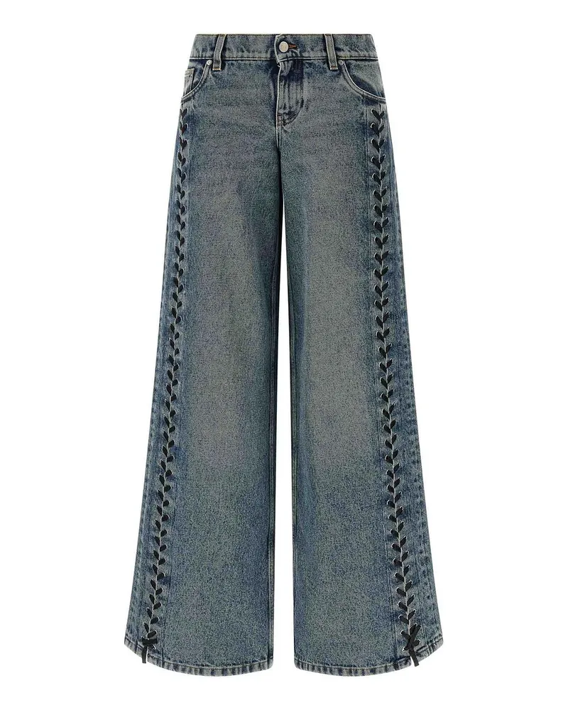 Stella McCartney Straight Leg Jeans - Blau Blau