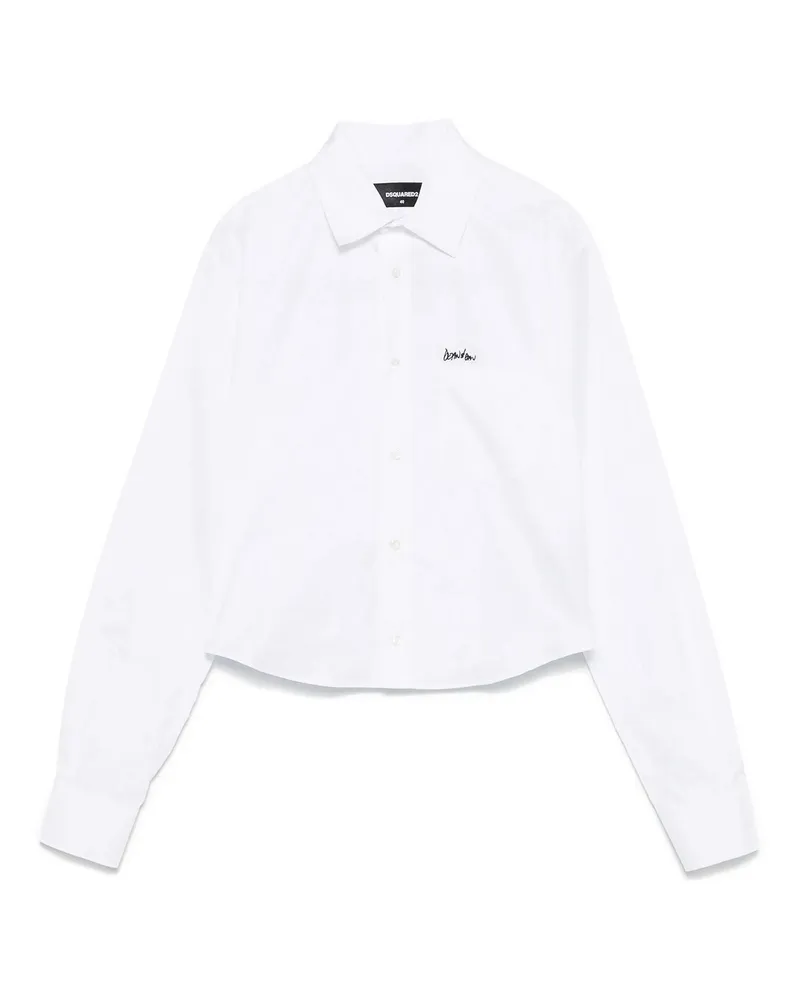 Dsquared2 Hemd - Weiß Weiß
