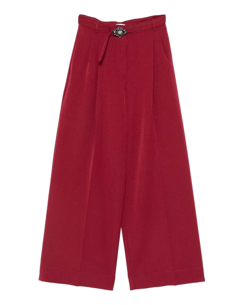 Liu Jo Casual Hose - Dunkelrot Dunkelrot