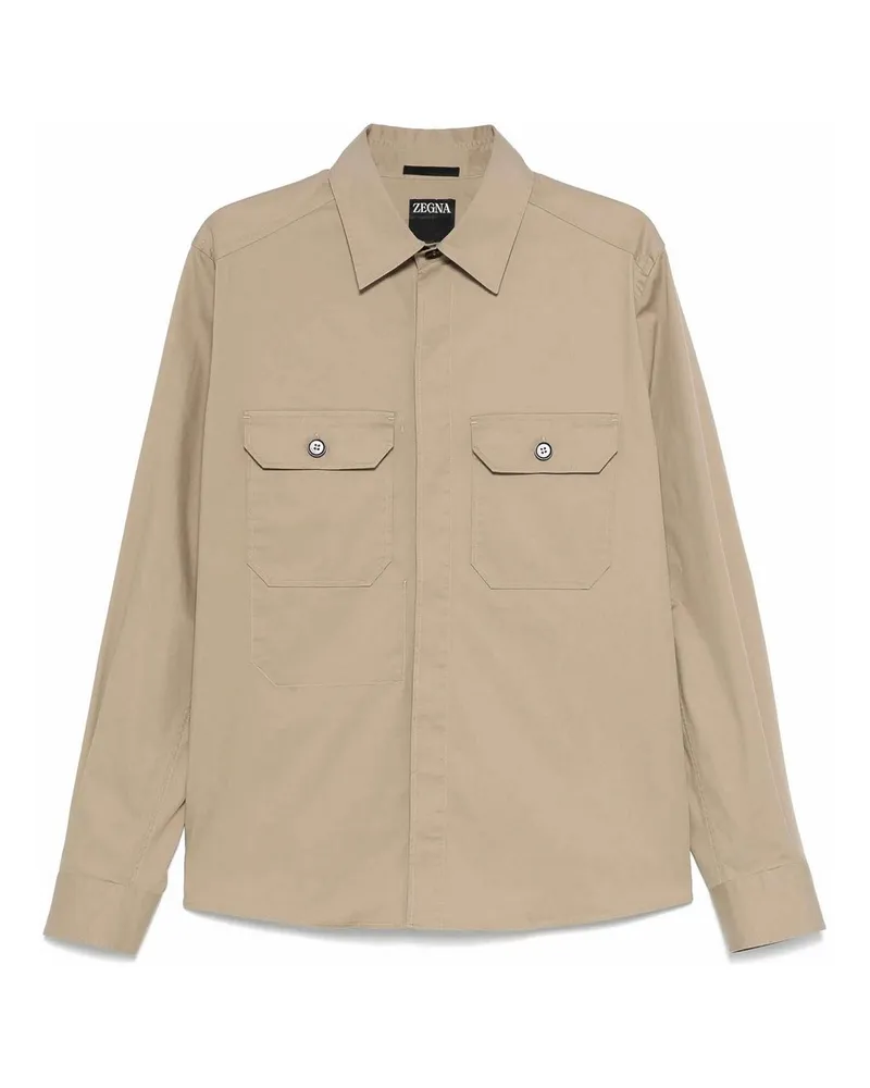 Ermenegildo Zegna Hemd - Beige Beige
