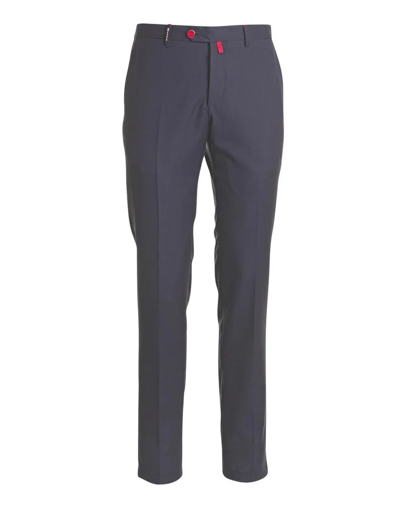 Kiton Casual Hose - Blau Blau
