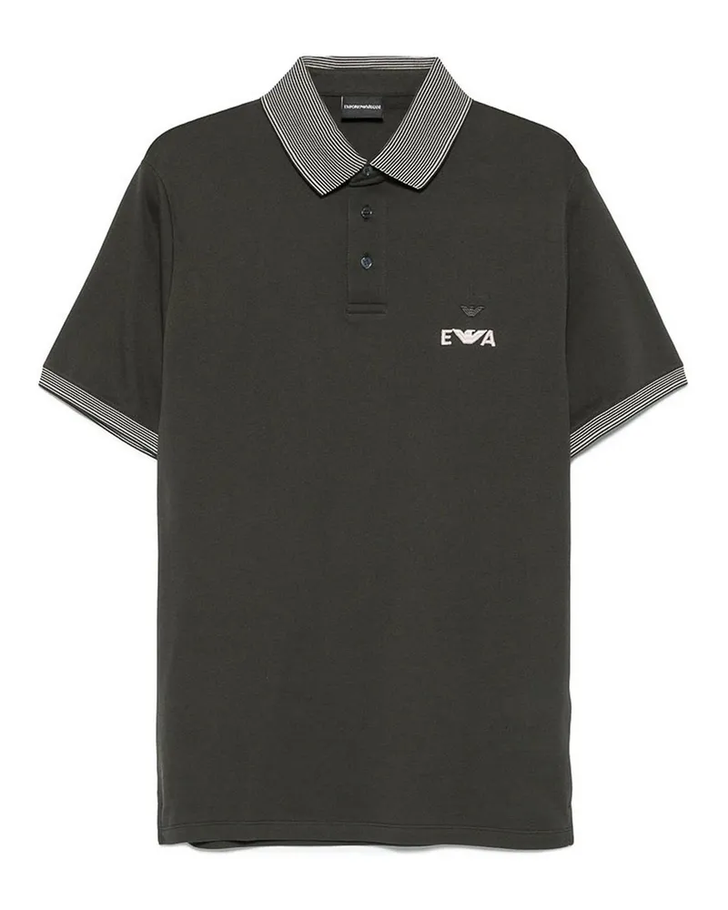 Emporio Armani Rundhalspullover - Grün Grün