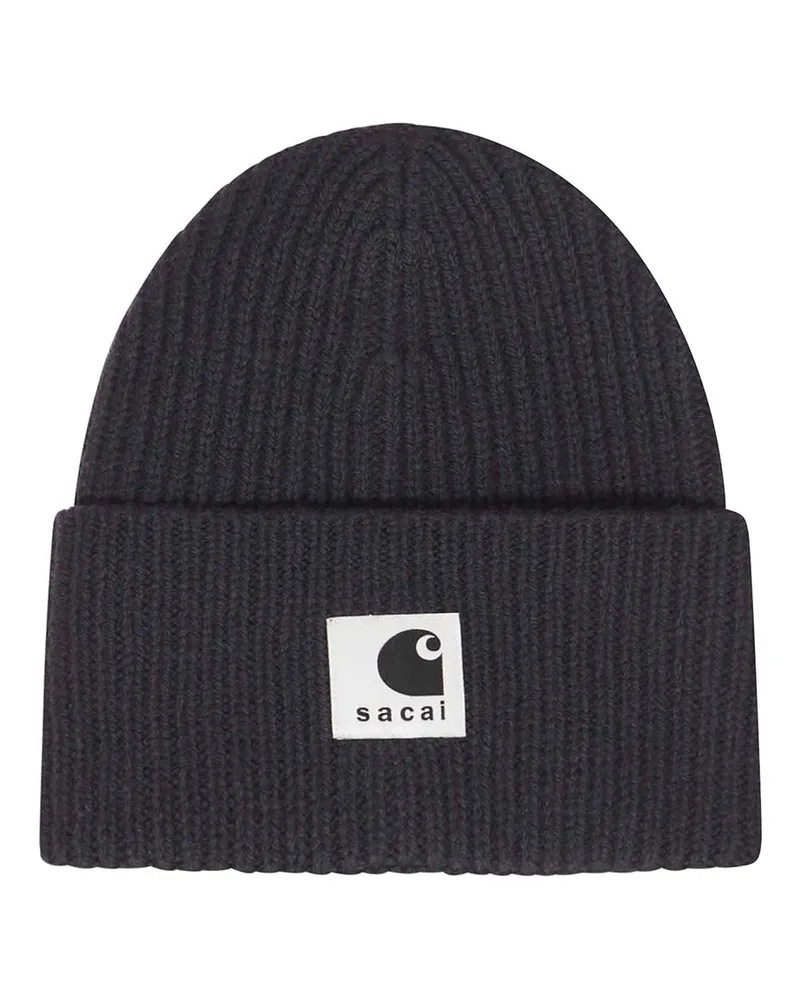 Sacai Hut - Schwarz Schwarz