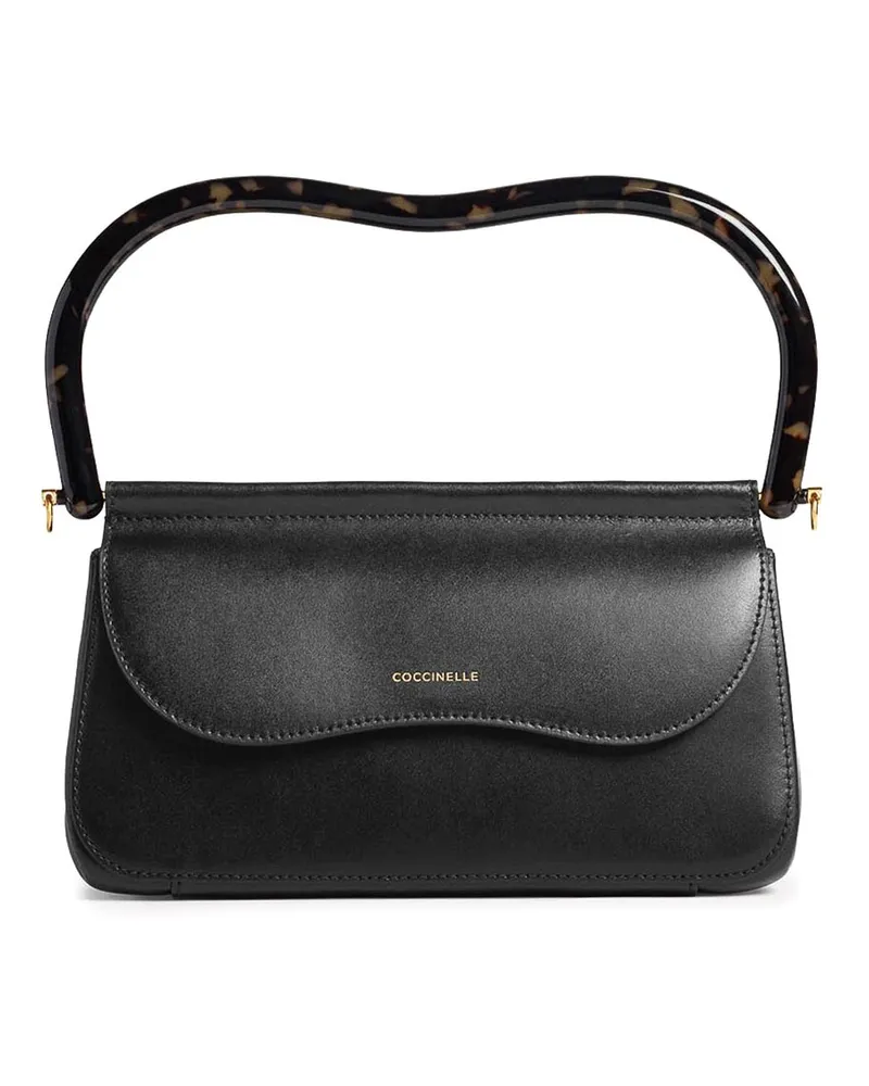 Coccinelle Schultertasche - Schwarz Schwarz