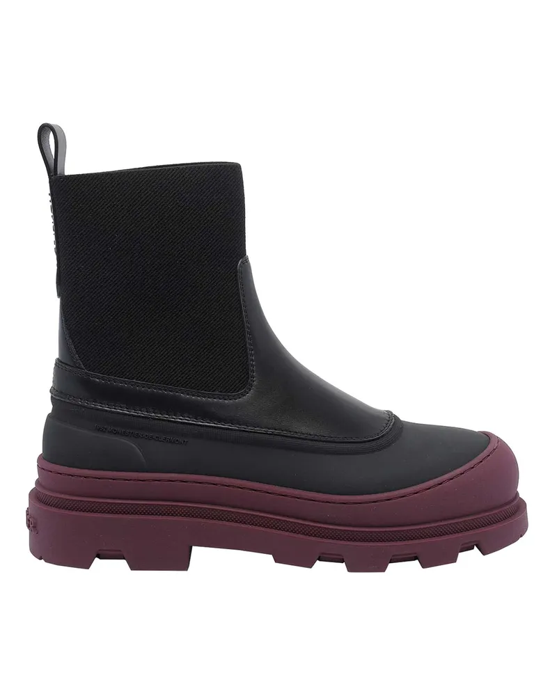 Moncler Stiefeletten - Schwarz Schwarz