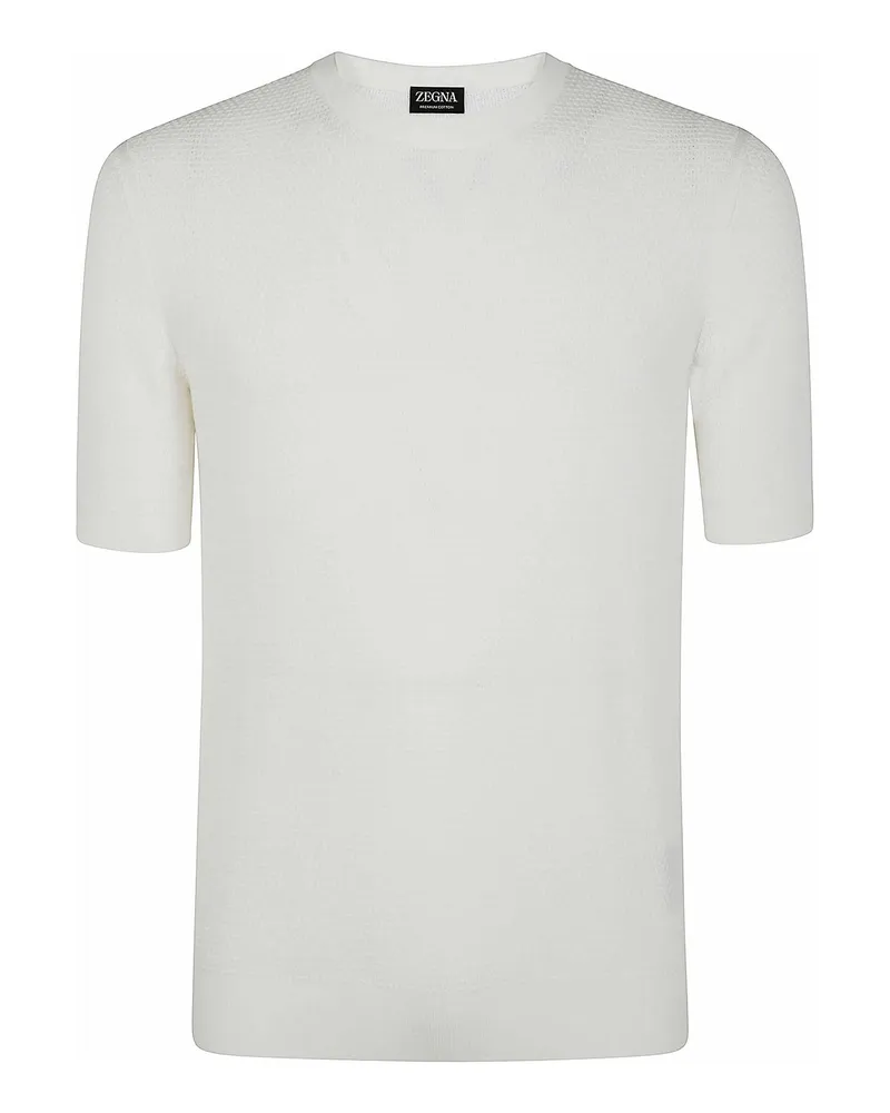 Ermenegildo Zegna T-Shirt - Weiß Weiß