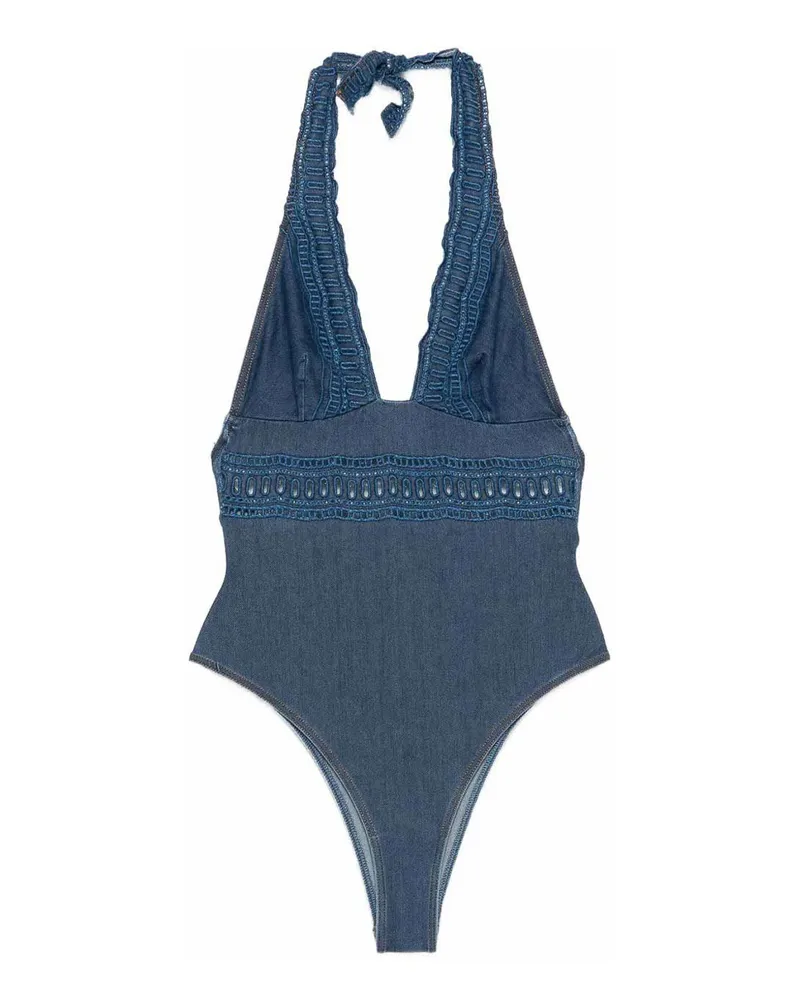 Ermanno Scervino Badeanzug - Blau Blau