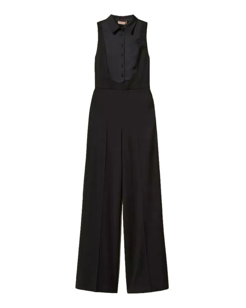 Twin-Set Jumpsuit - Schwarz Schwarz