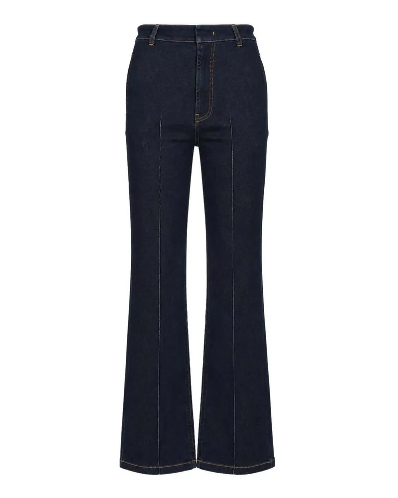 Semicouture Straight Leg Jeans - Taupe Taupe