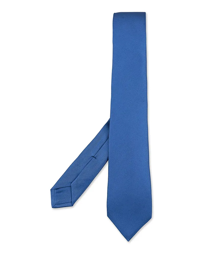 Kiton Krawatte - Blau Blau