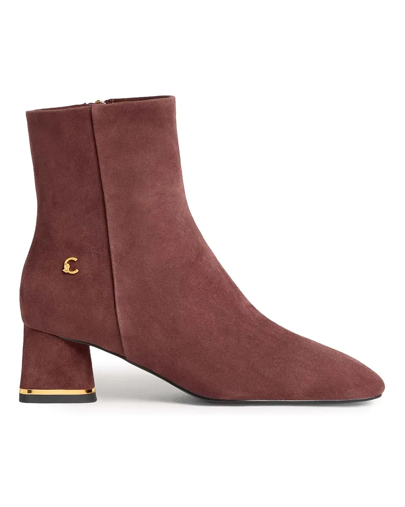 Coccinelle Stiefeletten - Dunkelrot Dunkelrot