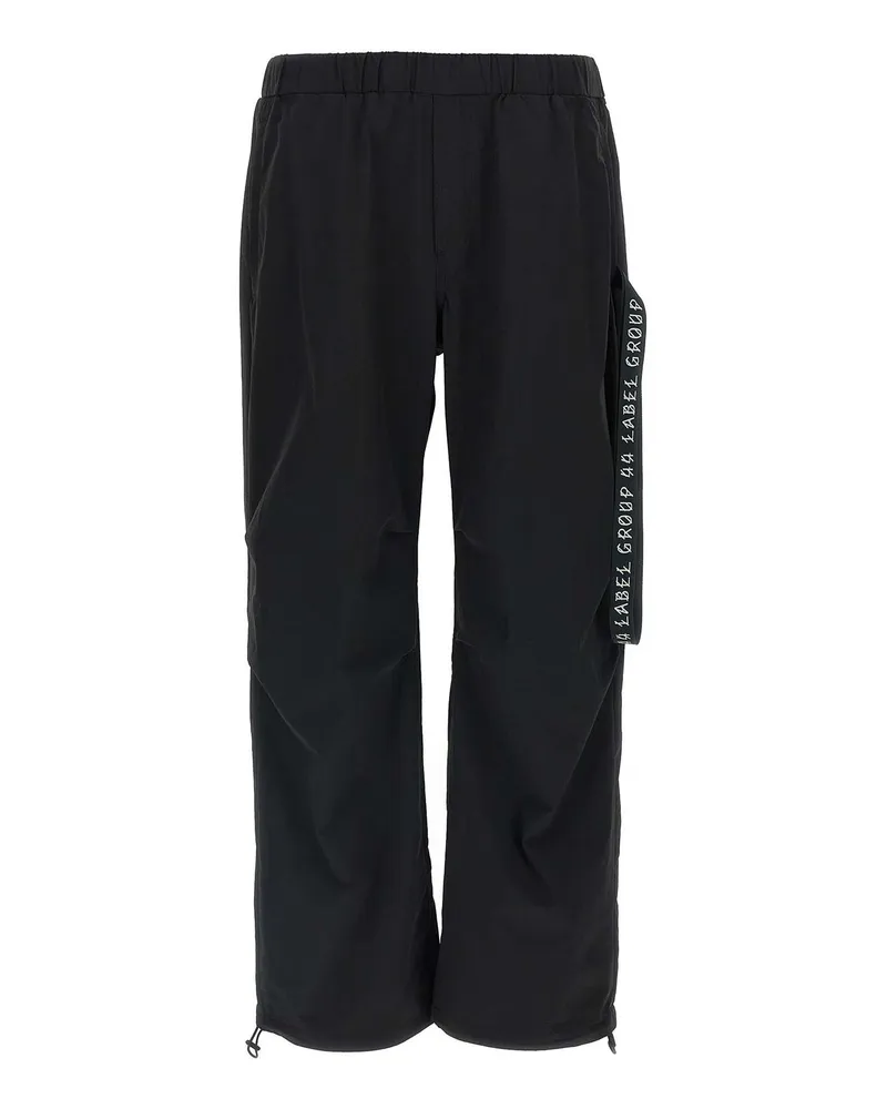 44 LABEL GROUP Casual Hose - Schwarz Schwarz