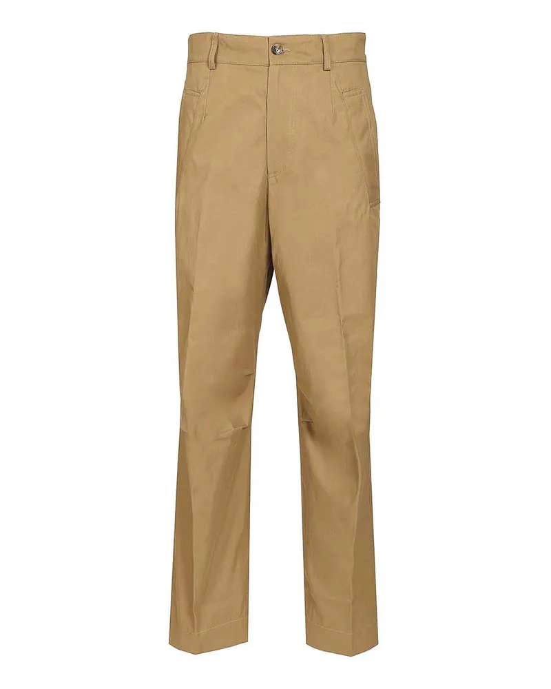 Dries van Noten Casual Hose - Beige Beige