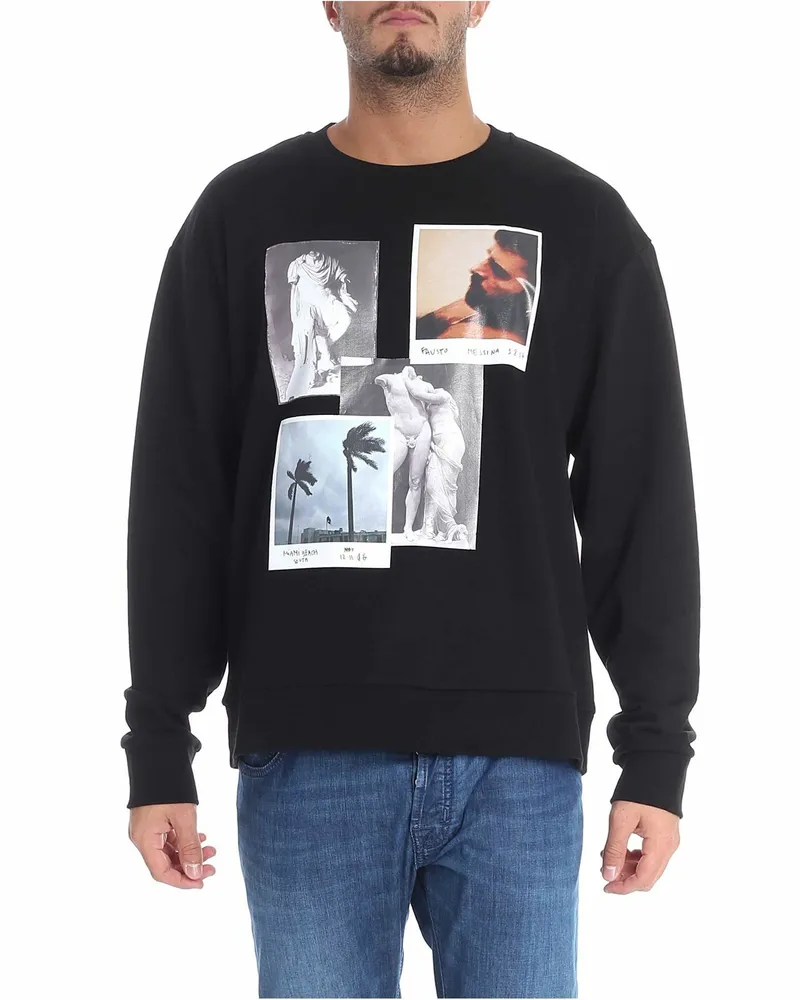Fausto Puglisi Sweatshirt - Schwarz Schwarz