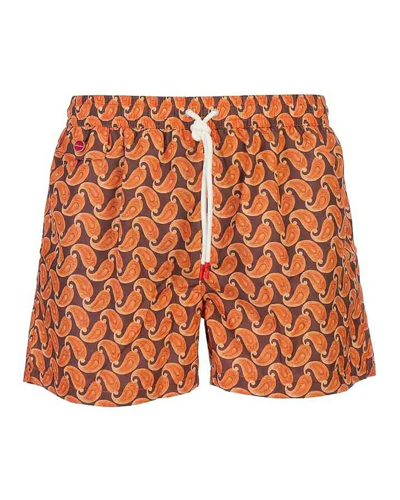 Kiton Badehose - Orange Orange