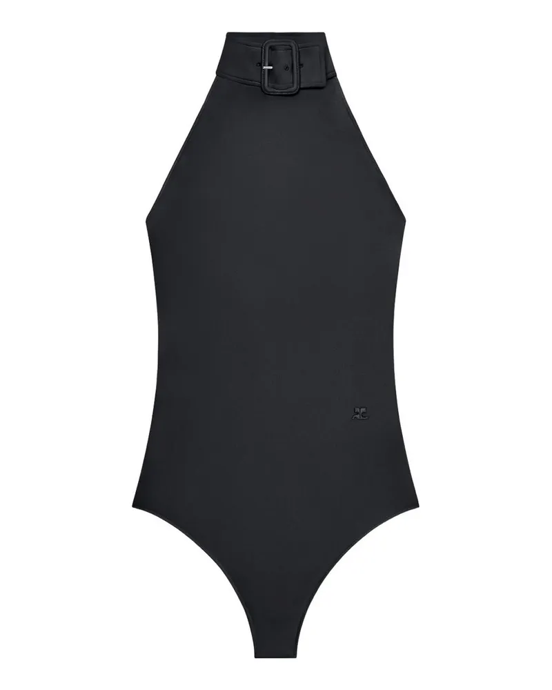 Courrèges Top - Schwarz Schwarz