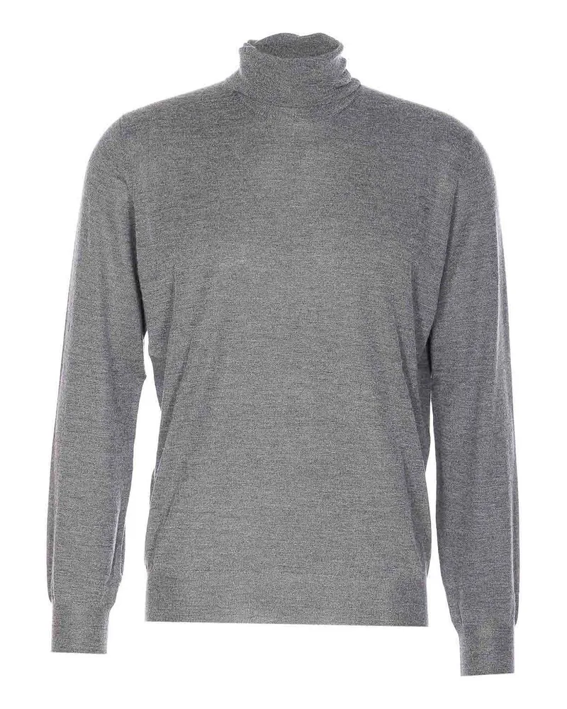Brunello Cucinelli Rollkragenpullover - Grau Grau