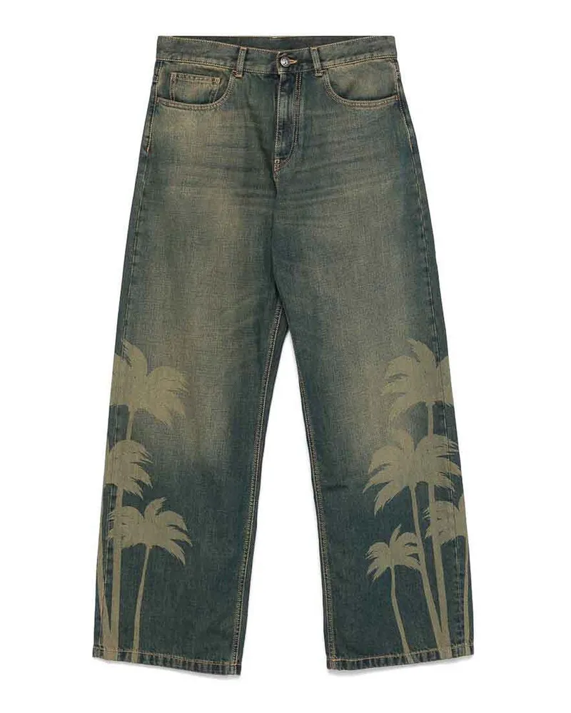 Palm Angels Bootcut Jeans - Hellrosa Hellrosa