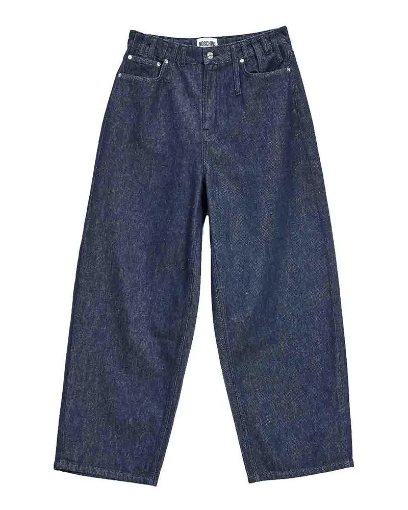 Moschino Straight Leg Jeans - Blau Blau
