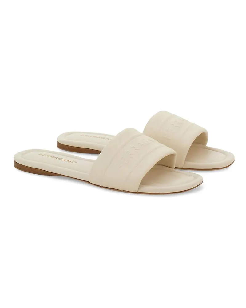 Ferragamo Sandalen - Weiß Weiß