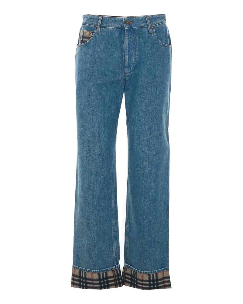 Burberry Straight Leg Jeans - Denim Denim