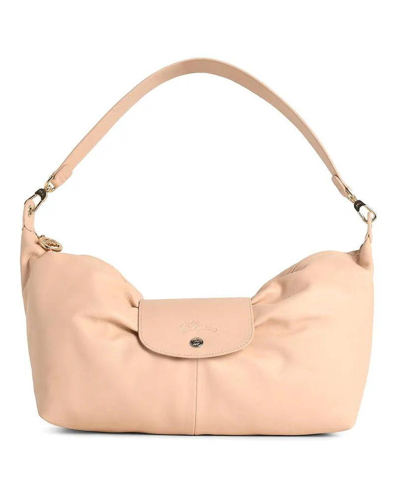 Longchamp Schultertasche - Creme Creme